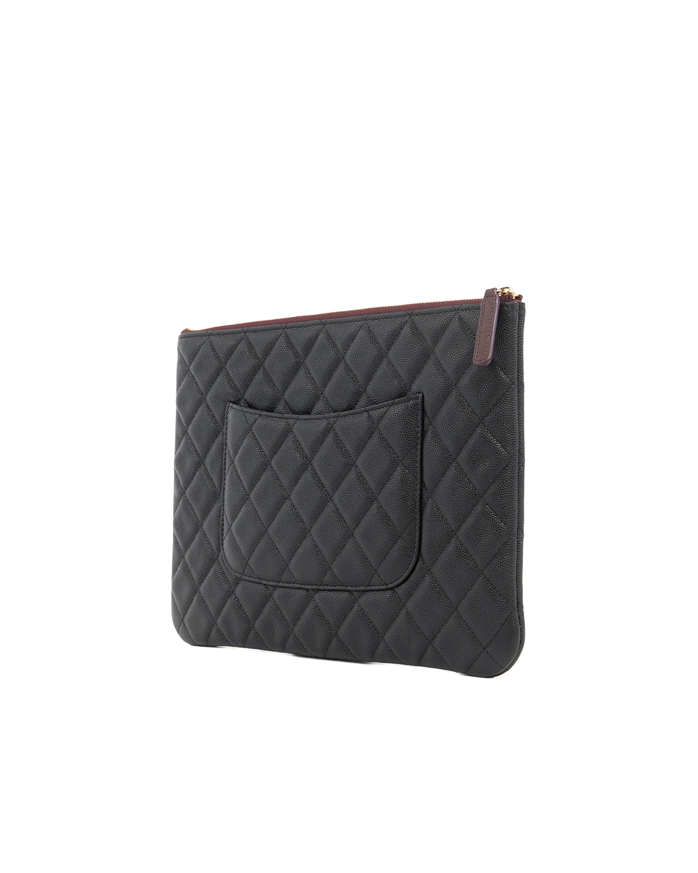 CHANEL POUCH BLACK CAVIAR GHW GHX78CP1 5425