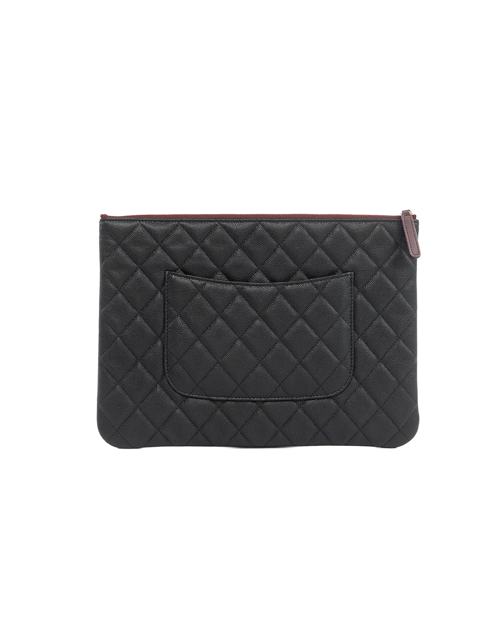 CHANEL POUCH BLACK CAVIAR GHW GHX78CP1 5426