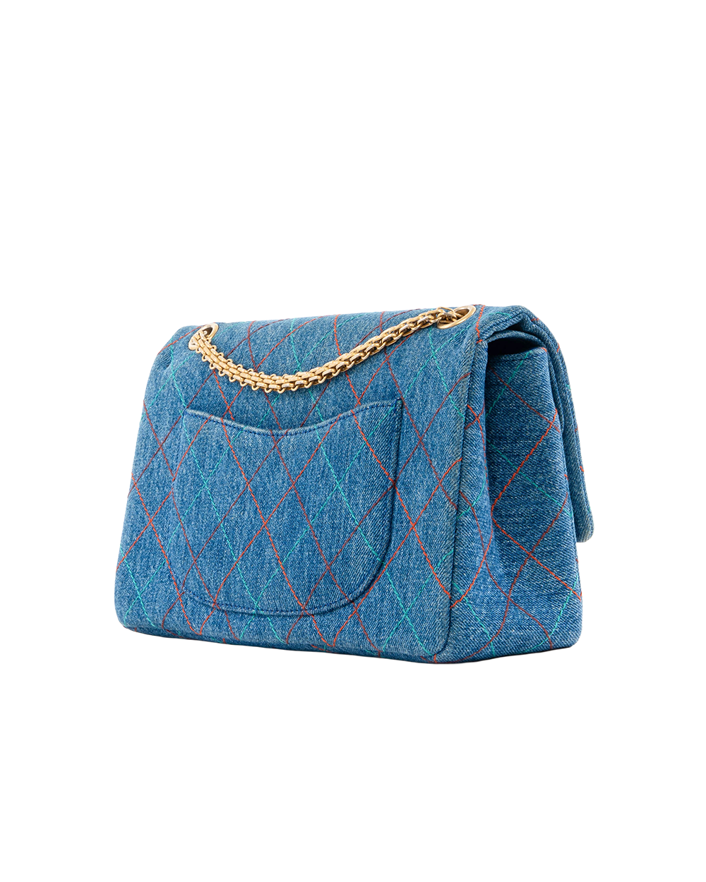 CHANEL REISSUE 11 BLUE JEAN DENIM GHW 23735056 7124