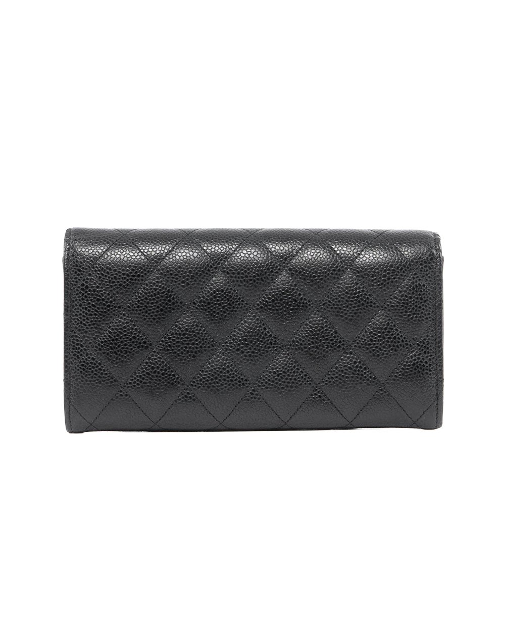 CHANEL SARAH WALLET LONG BLACK CAVIAR SHW 27011419 5065