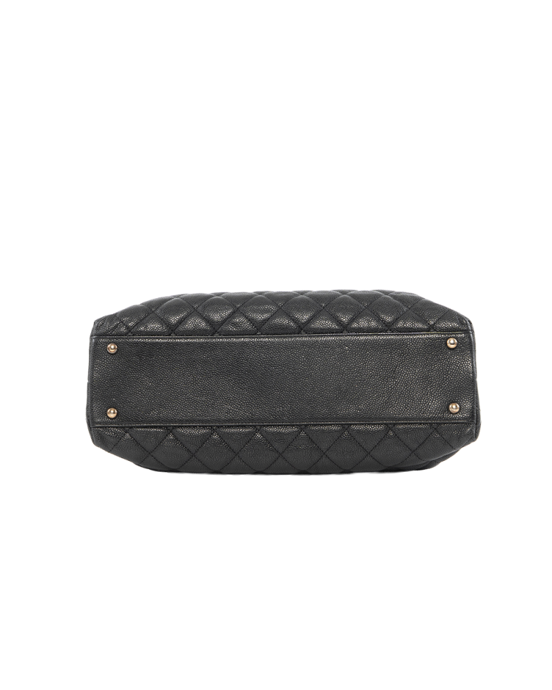 CHANEL TOTE BLACK CAVIAR SHW 4181