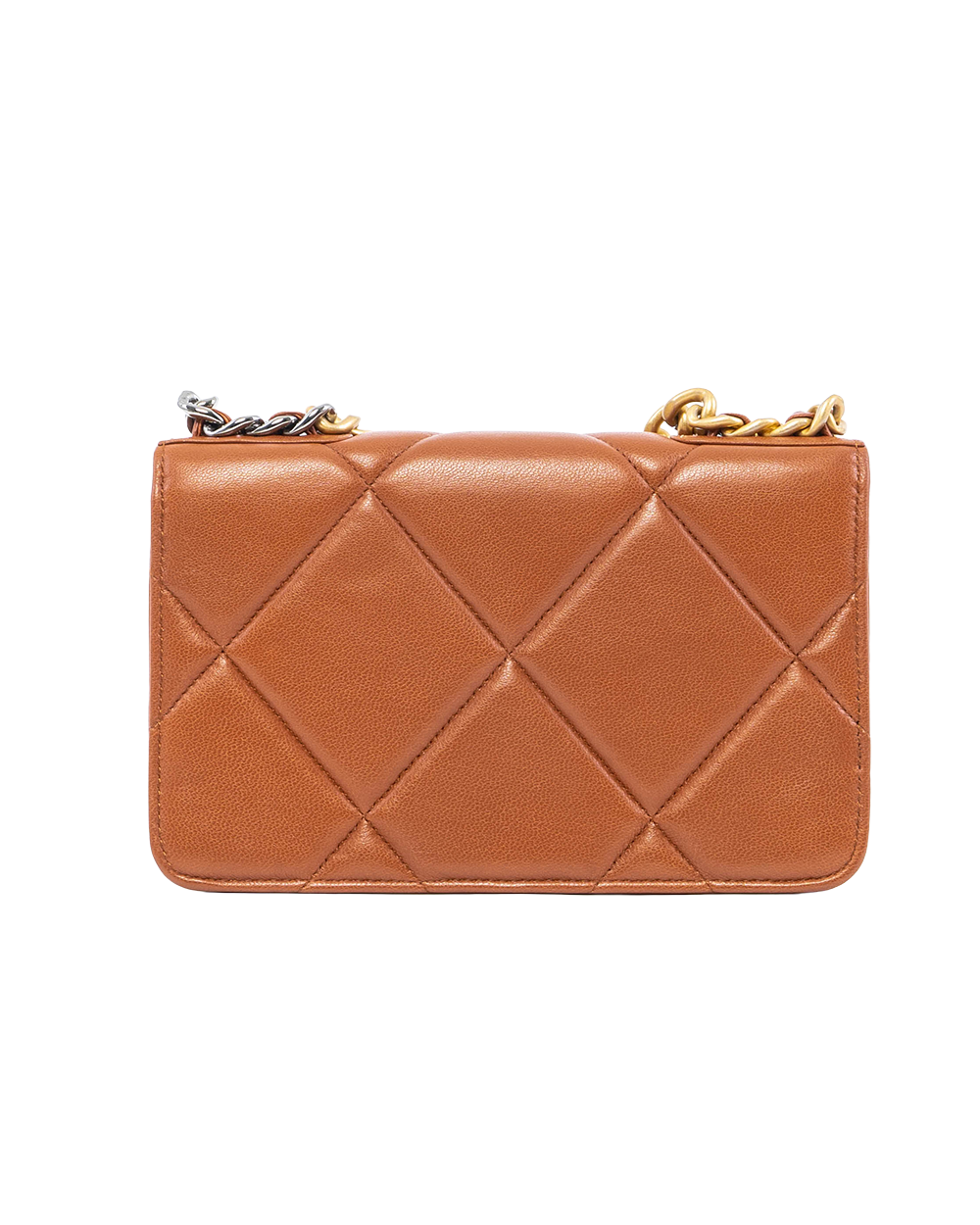CHANEL WOC 19 7.5 BROWN LAMB GHW SHW RHW X97NU50A 3061
