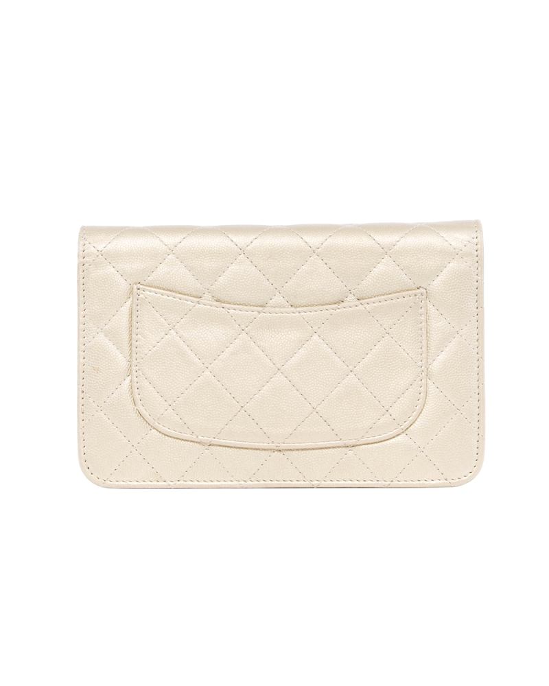 CHANEL WOC 7.5 GOLD METALLIC CAVIAR GHW 22760910 1250