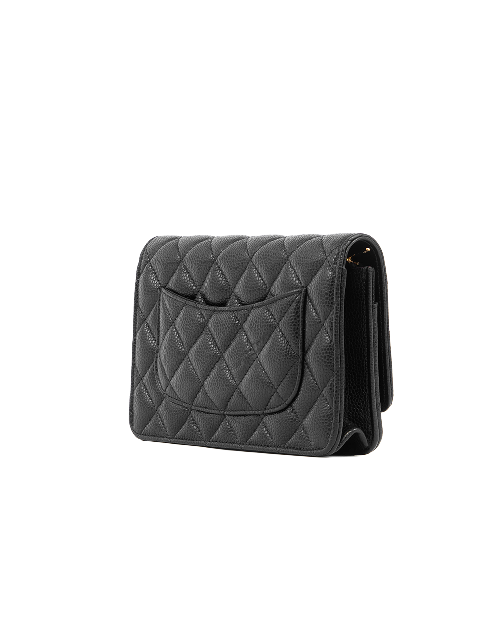 CHANEL WOC 7.5 BLACK CAVIAR GHW GKE8U8NJ 5399