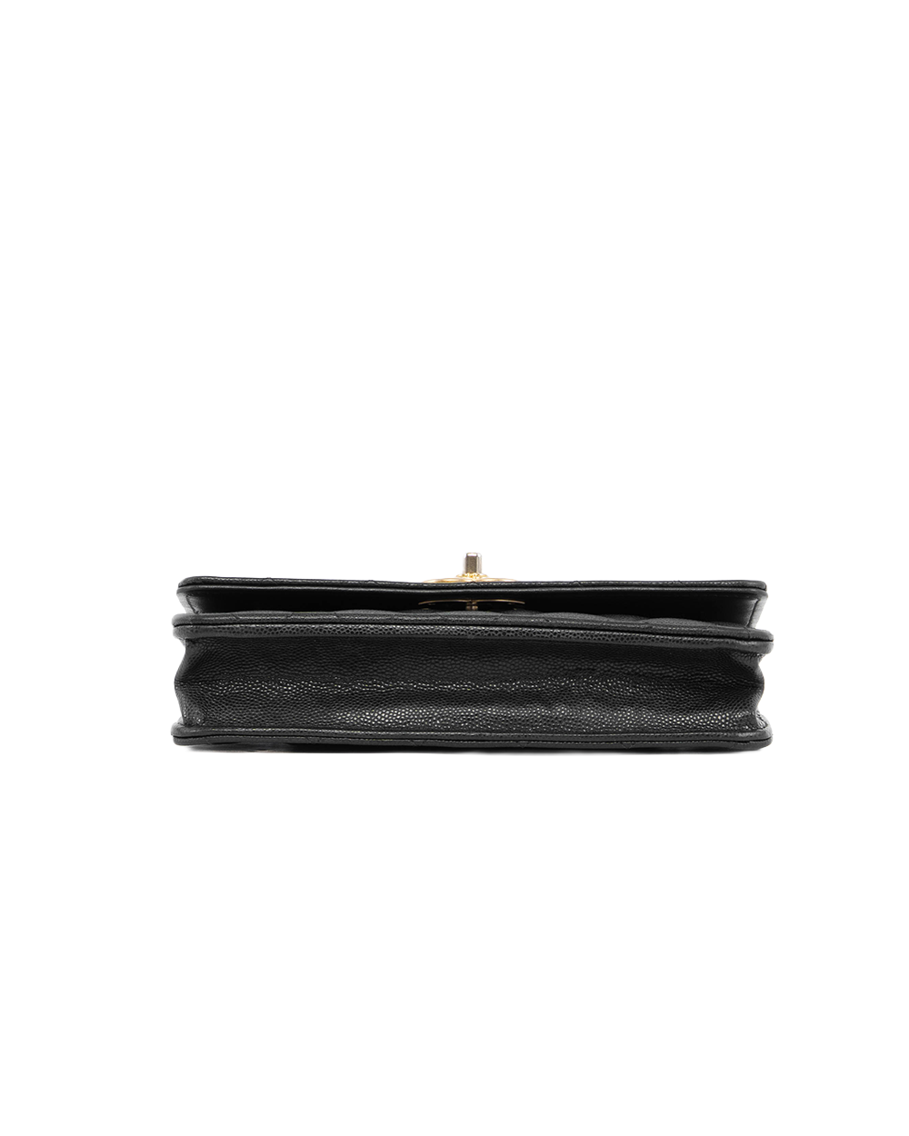 CHANEL WOC TURNLOCK CAMELIA CHAIN BLACK CAVIAR GHW N6P1E59C 5399