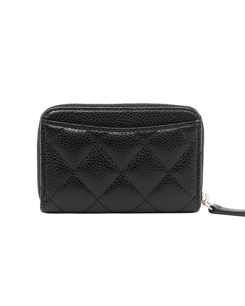 CHANEL ZIPPY CARD SHORT BLACK CAVIAR SHW 27994286 5451