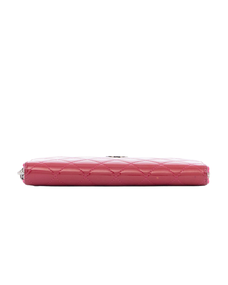 CHANEL ZIPPY LONG WALLET LONG RED PATENT SHW 22832959 1144
