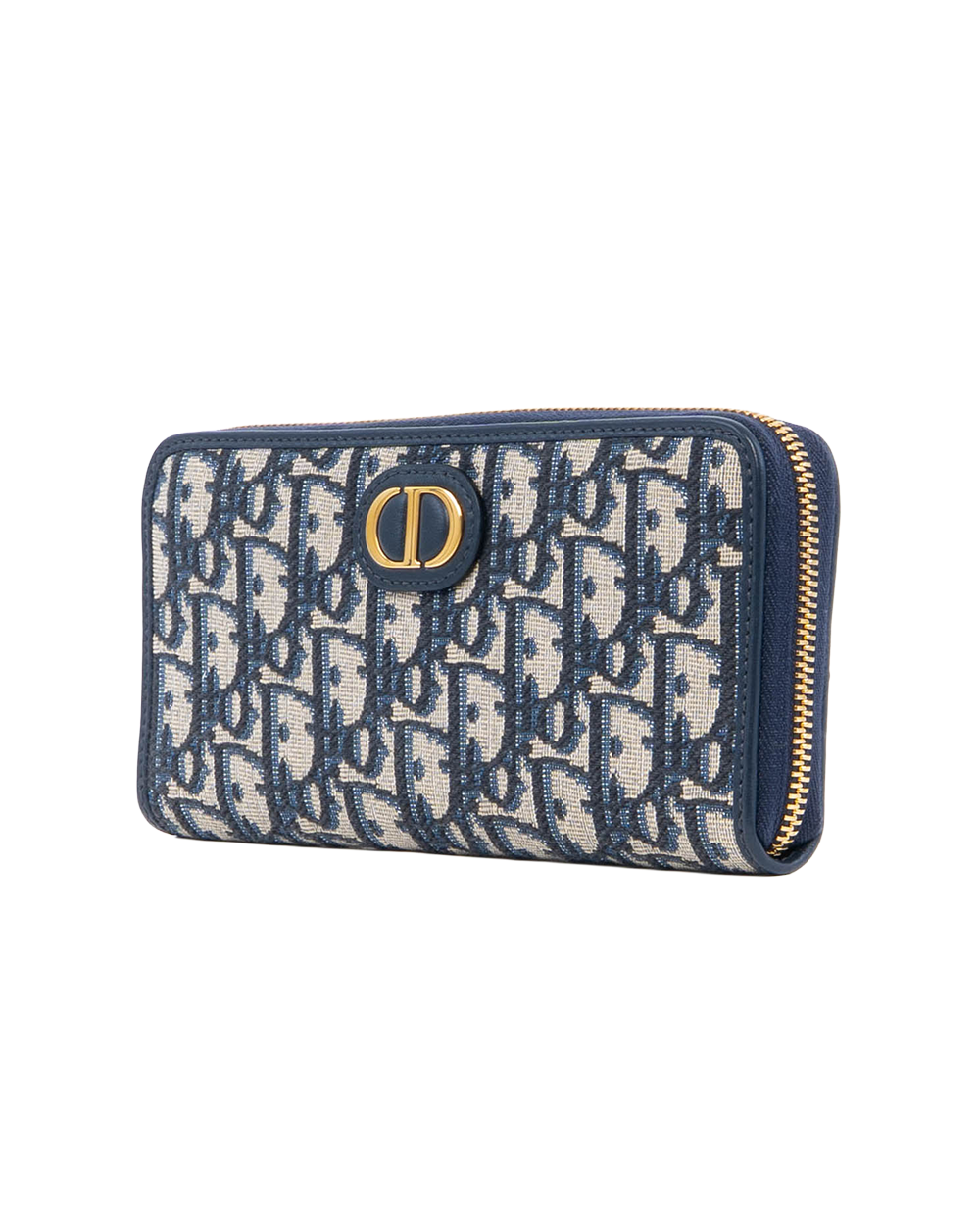 DIOR 30 MONTAIGNE VOYAGEUR LONG WHITE OBLIQUE JACQUARD GHW 4930