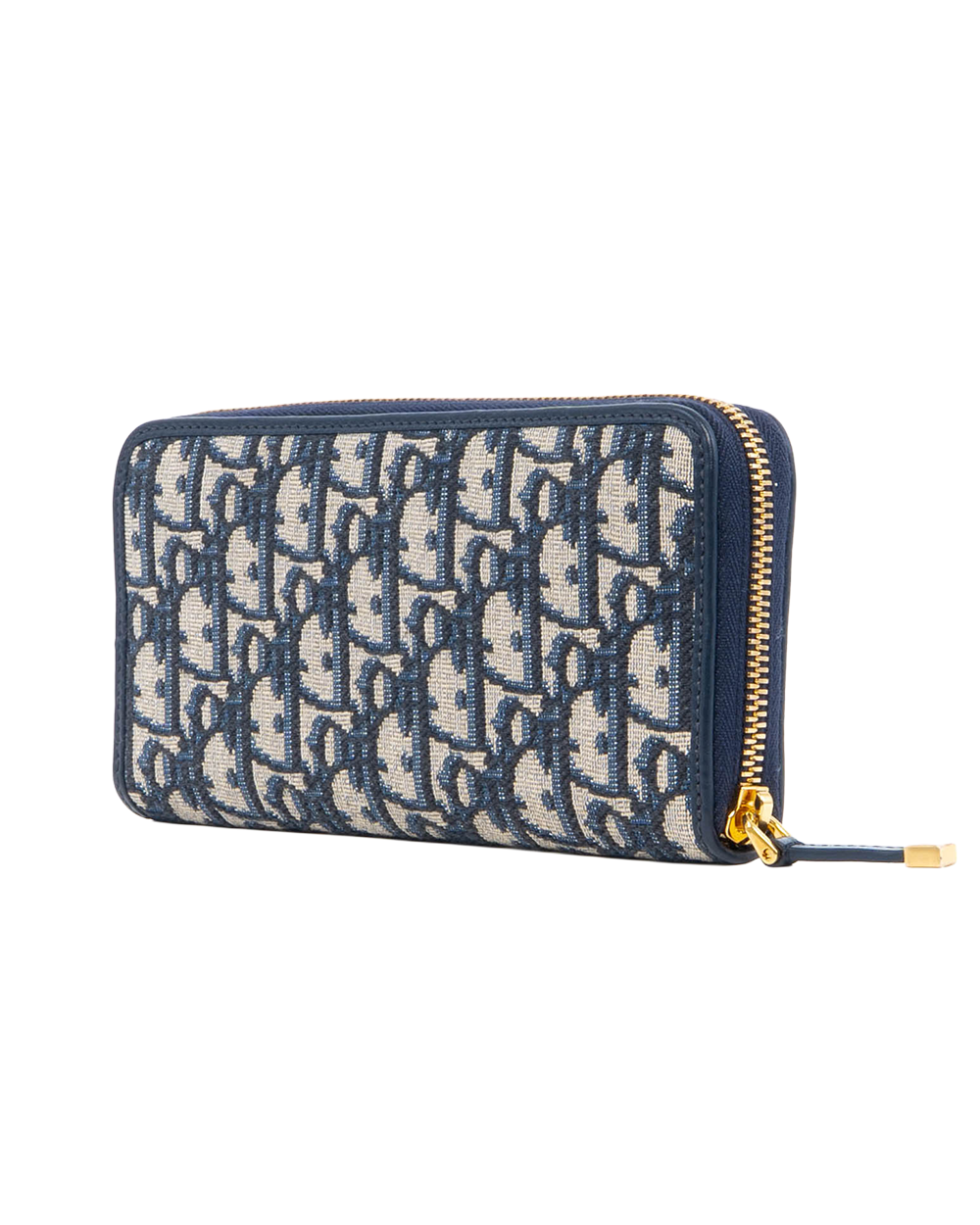 DIOR 30 MONTAIGNE VOYAGEUR LONG WHITE OBLIQUE JACQUARD GHW 4931