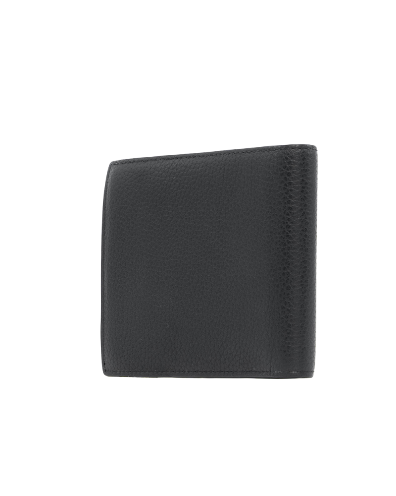 DIOR 8 CARD WALLET SHORT BLACK CALF SHW 12 BO 1201 1166