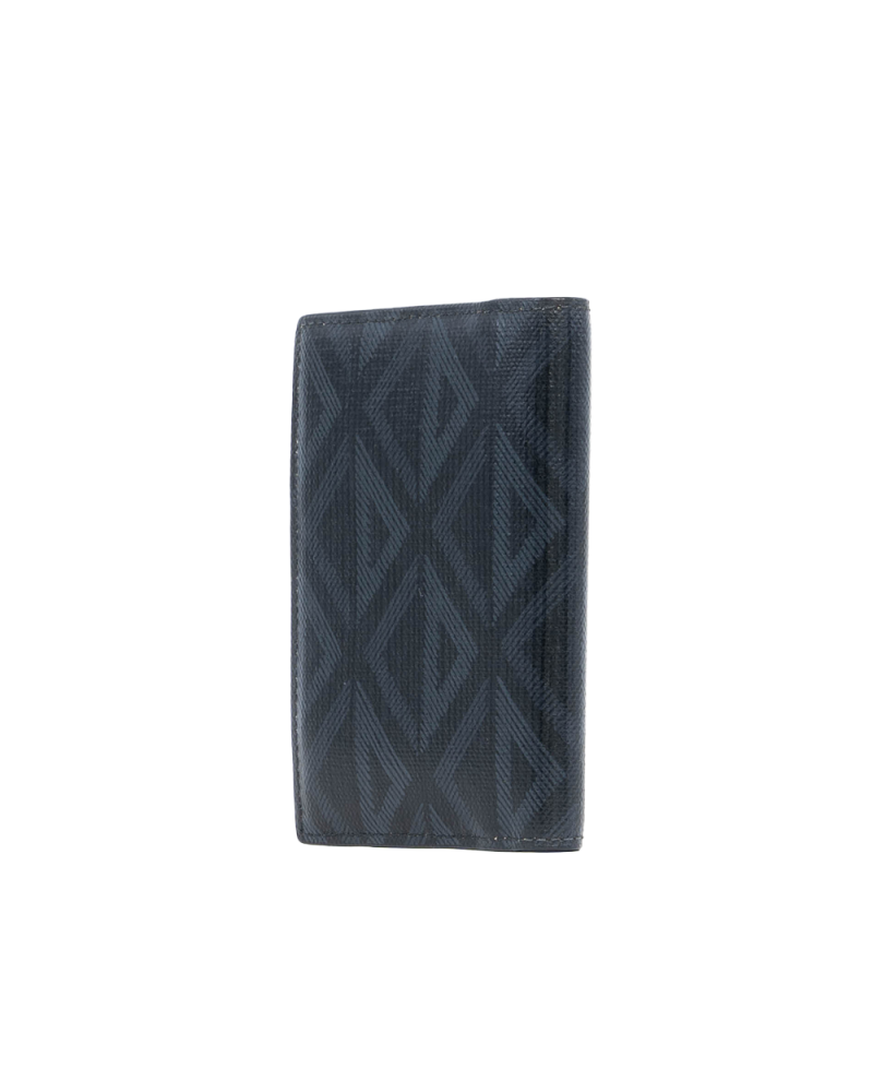 DIOR BI FOLD CARD HOLDER SHORT BLACK CALF SHW 12 BO 0222 1235