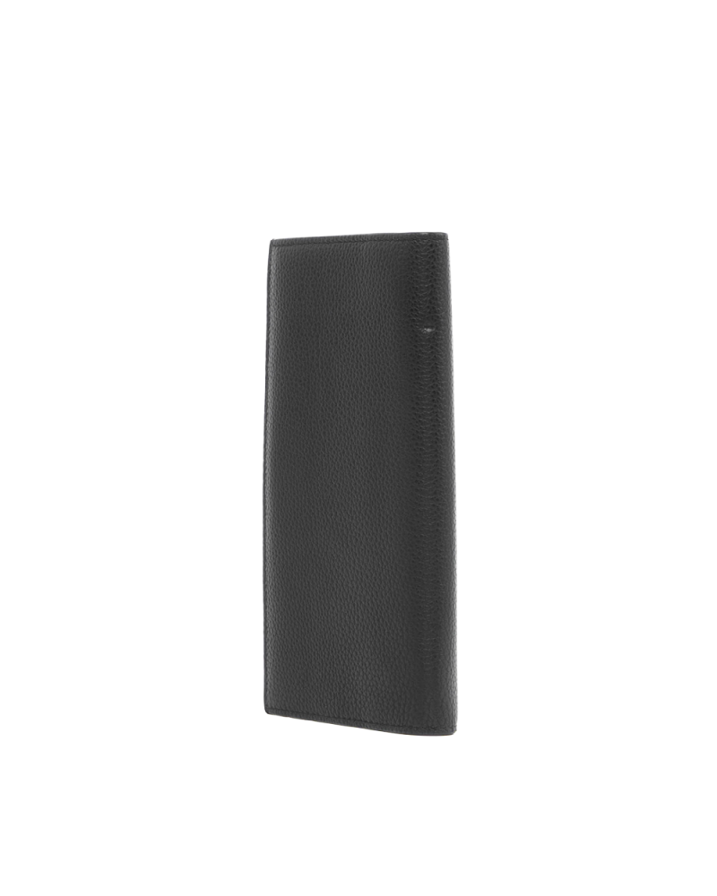 DIOR BI FOLD WALLET LONG BLACK CALF SHW 10 BO 0201 1105