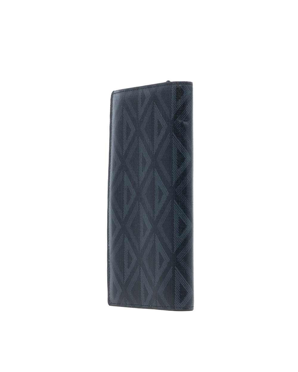 DIOR BI FOLD WALLET LONG BLACK CALF SHW 10 BO 1211 1200