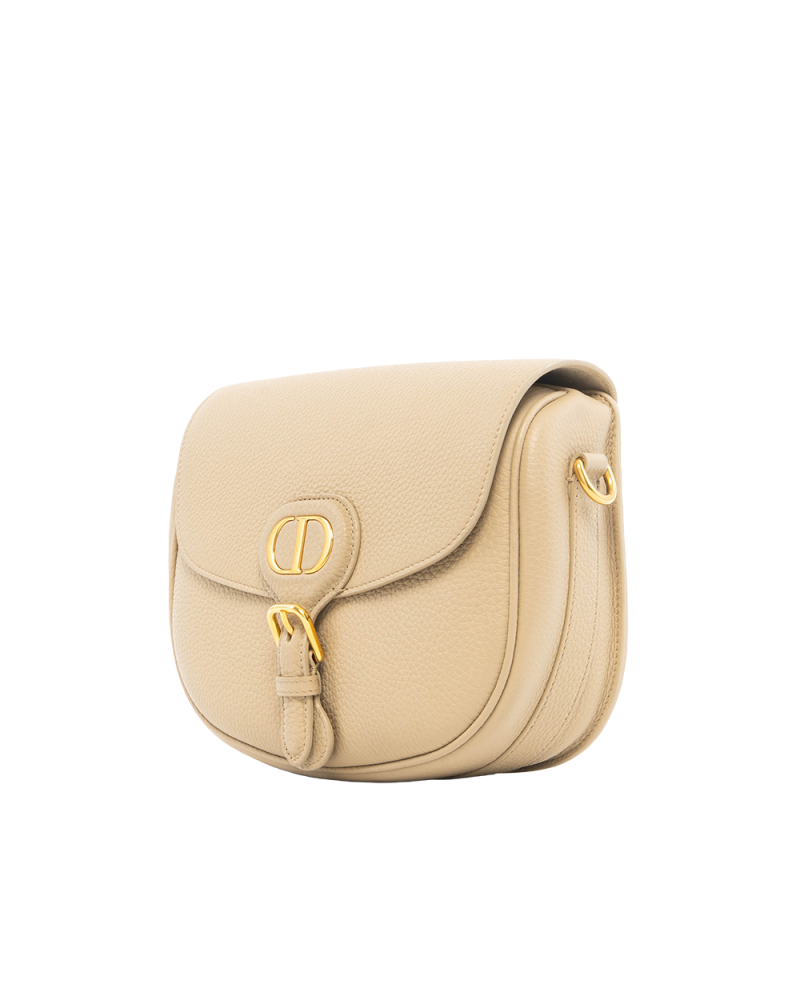 DIOR BOBBY MEDIUM BEIGE CALF GHW 84 MA 0213 0531