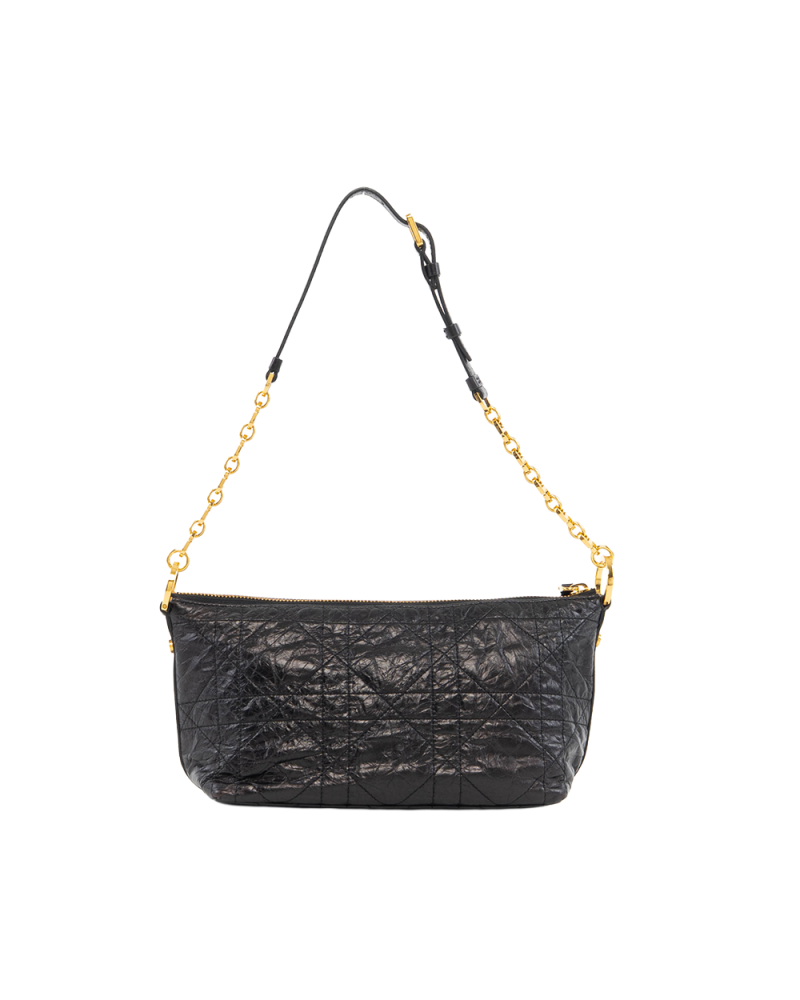DIOR CD STAR HOBO BLACK LAMB GHW 48 MA 1223 5283