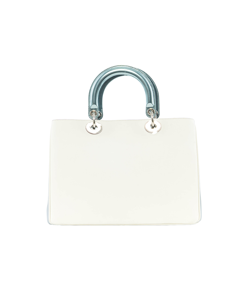 DIOR DIORISSIMO TOTE BAG MEDIUM BEIGE GRAY CALF SHW 09 MA 0195 7139