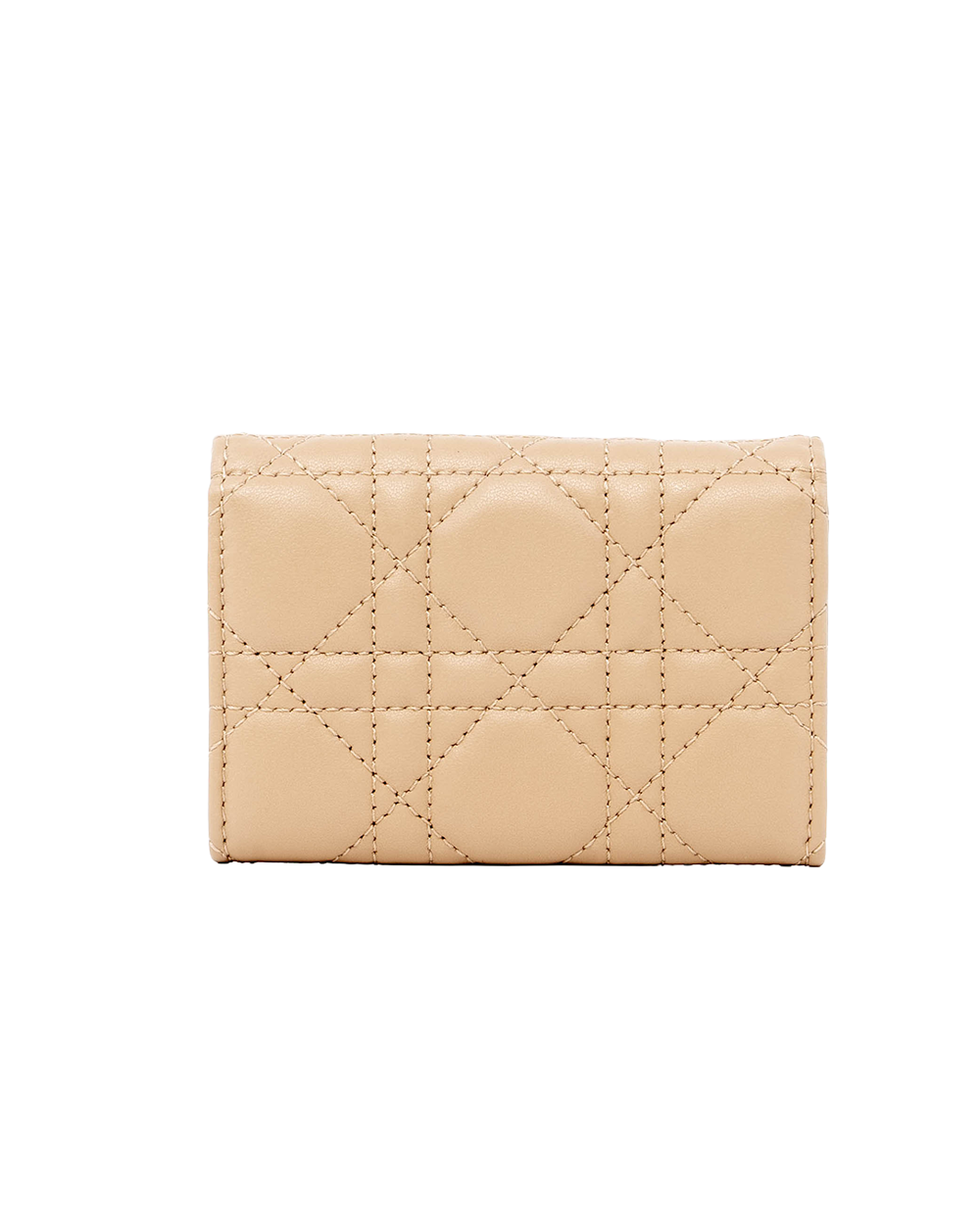 DIOR GLYCINE WALLET SHORT BEIGE LAMB SHW 47 MA 0293 05991