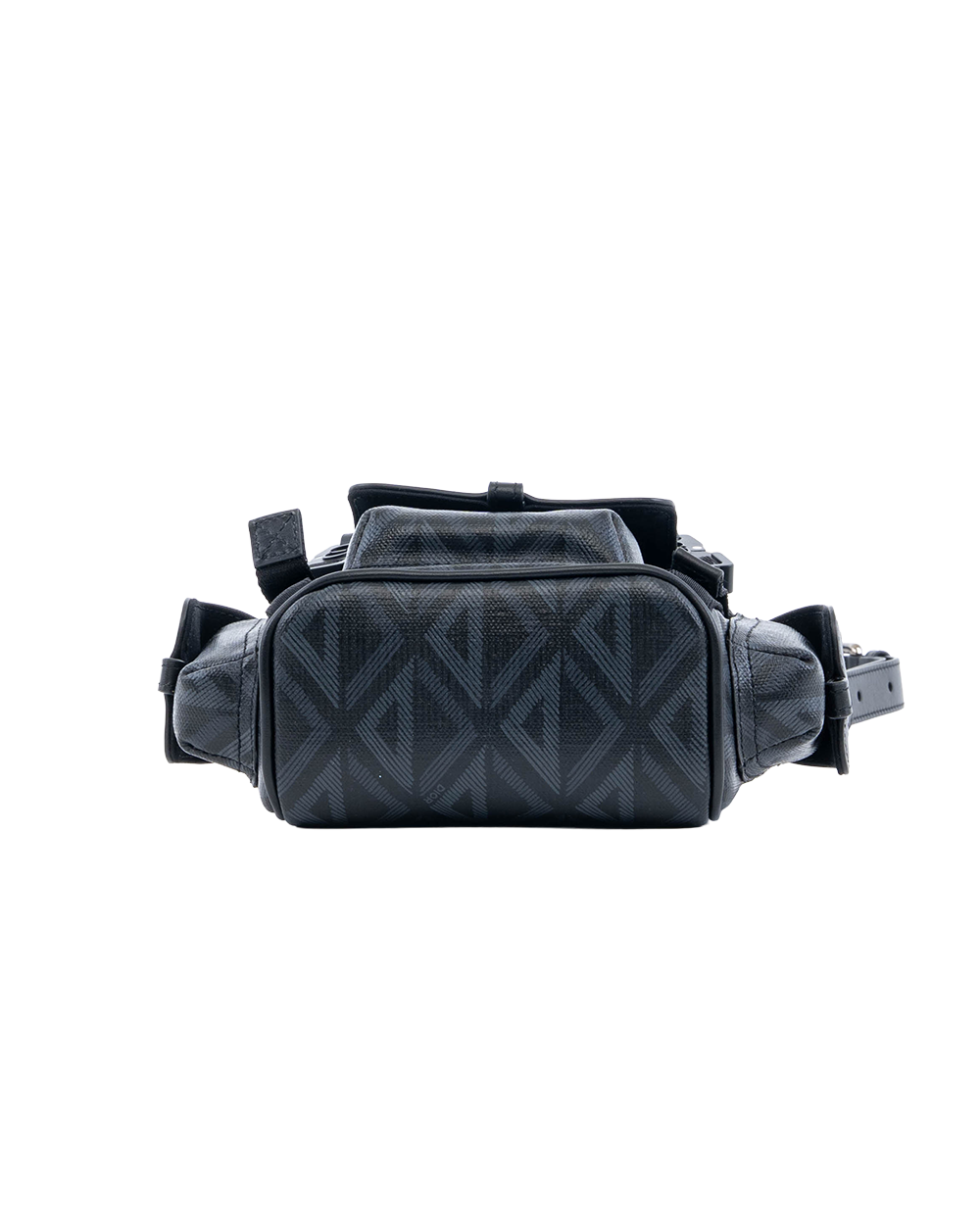 DIOR HIT THE ROAD BACKPACK MINI BLACK CANVAS BRHW 07304