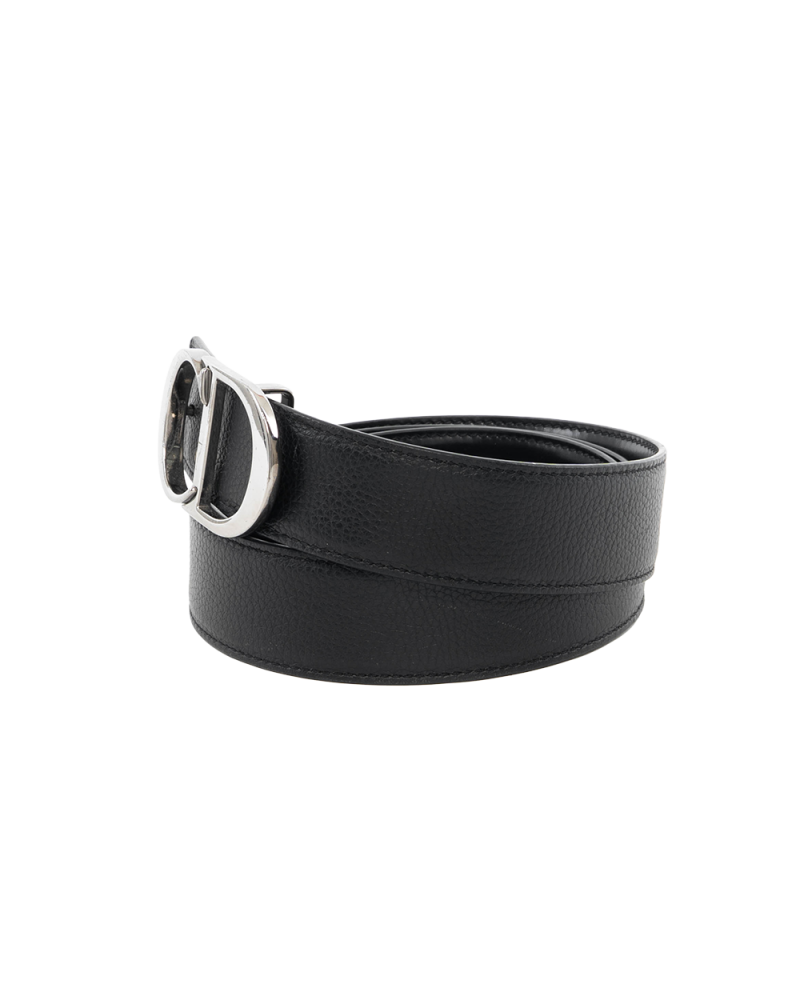 DIOR HOMME BELT 95 BLACK CALF SHW 23 MA 0242 0334