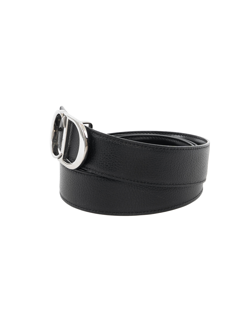DIOR HOMME BELT 95 BLACK CALF SHW 23 MA 0242 0334