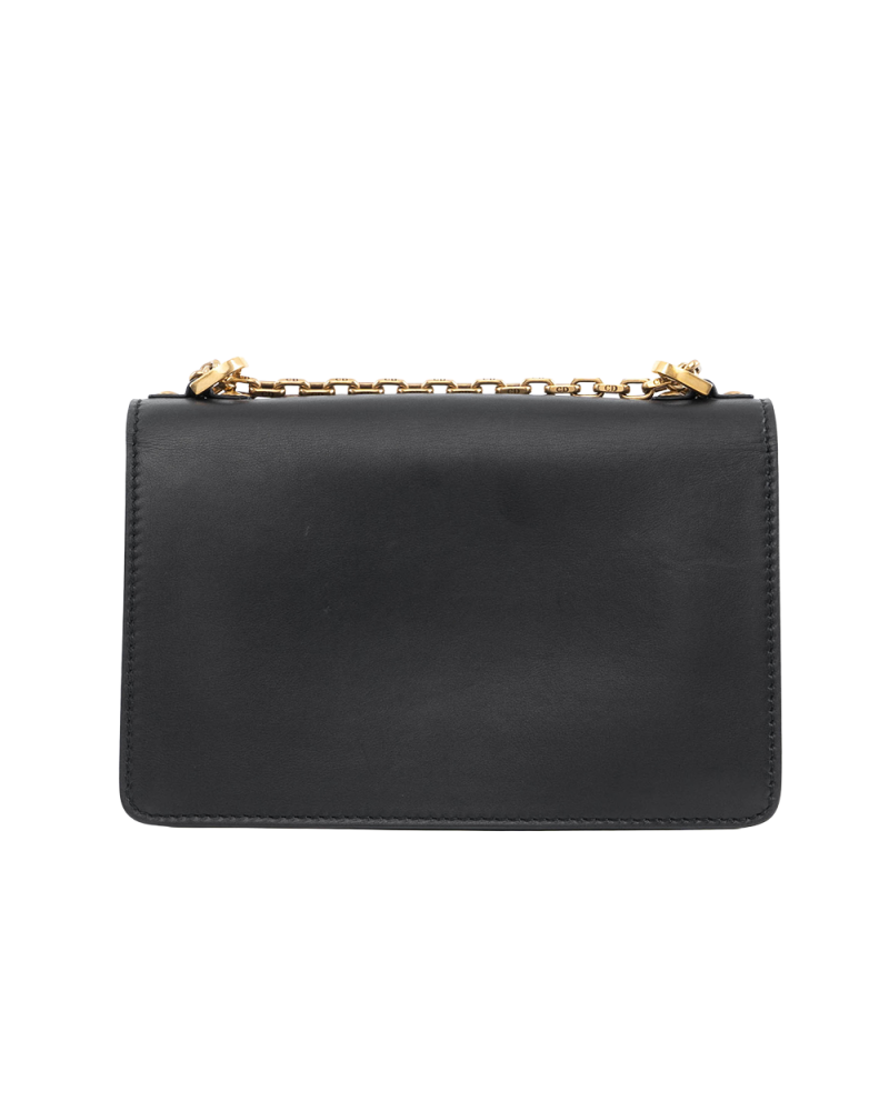 DIOR J ADIOR SHOULDER BLACK CALF GHW 08 MA 0167 3192