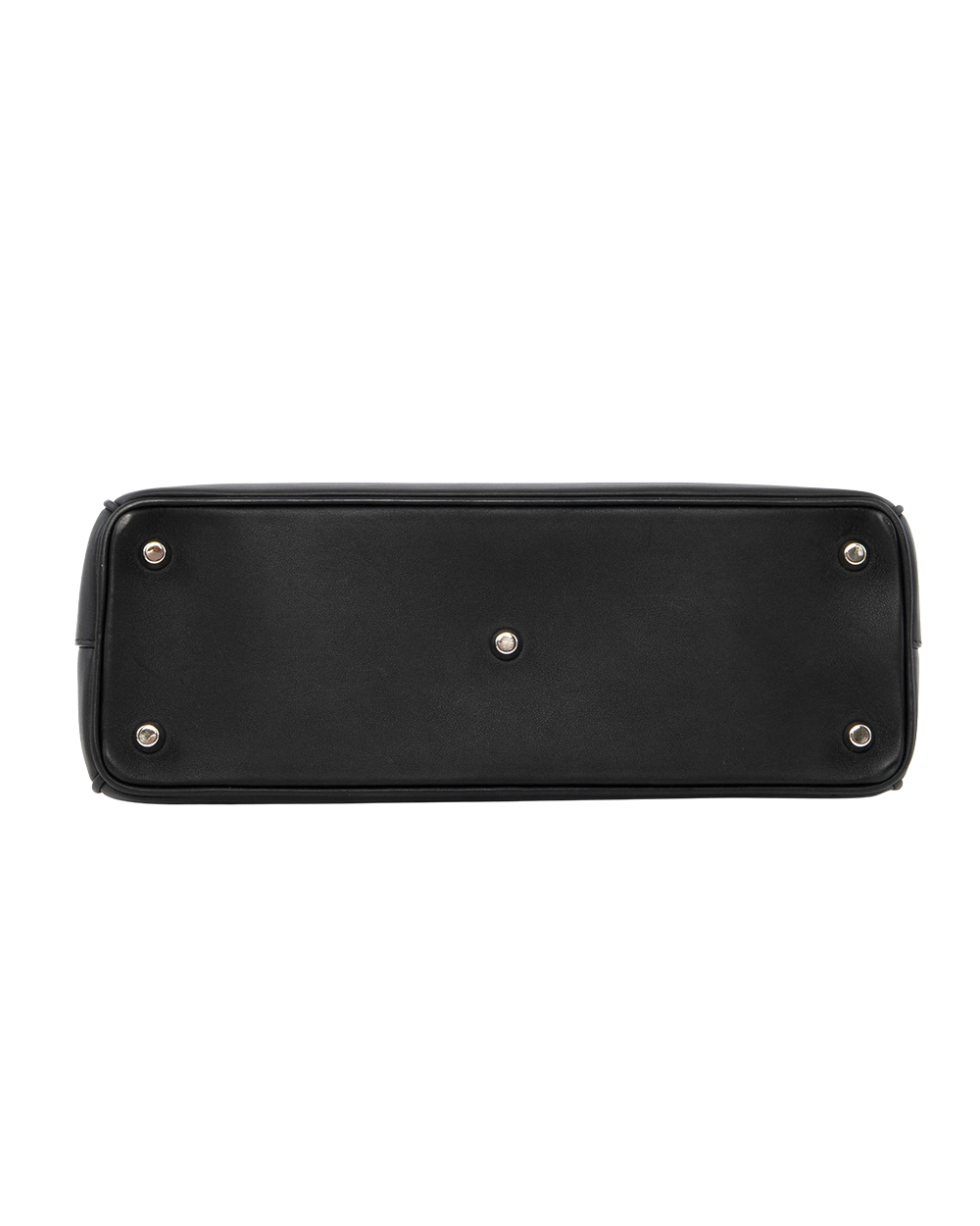 DIOR LADY L FORNT POCKET MEDIUM BLACK BLUE CALF SHW 7165
