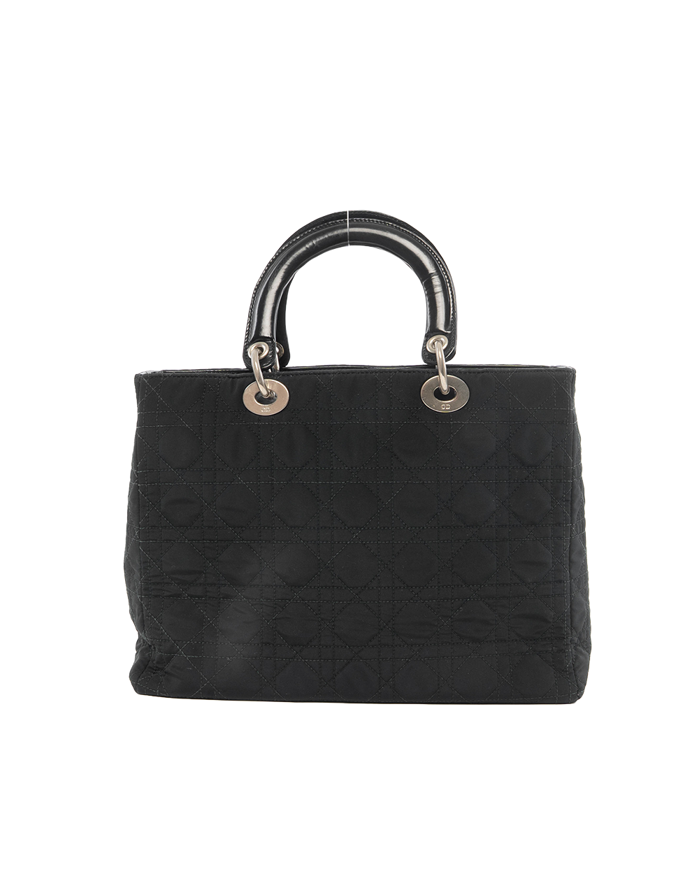 DIOR LADY LARGE BLACK NYLON SHW RU 0977 0813