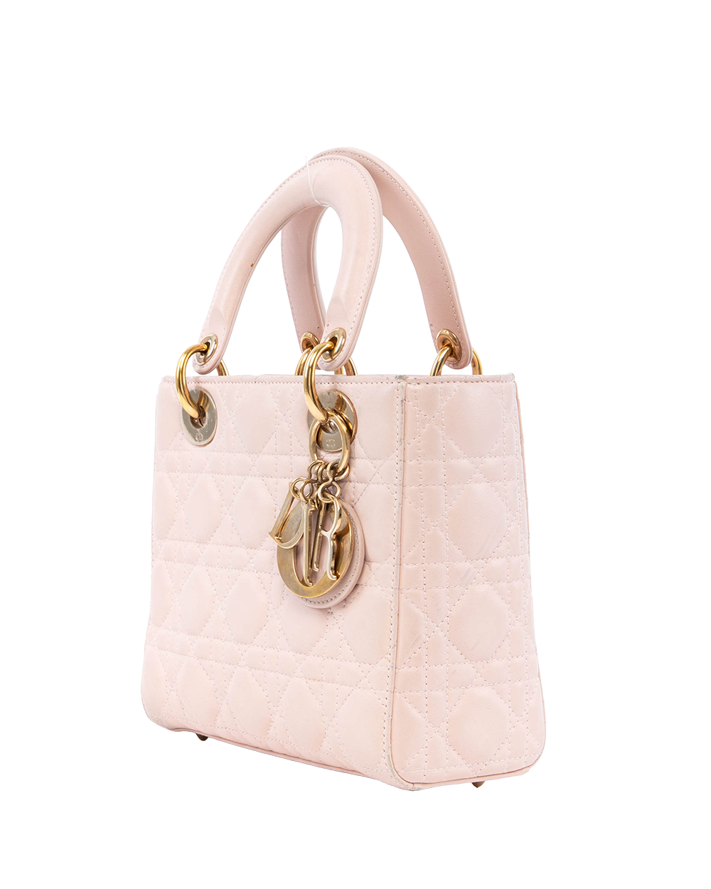 DIOR LADY SMALL PINK LAMB GHW 29 MA 1116 2101