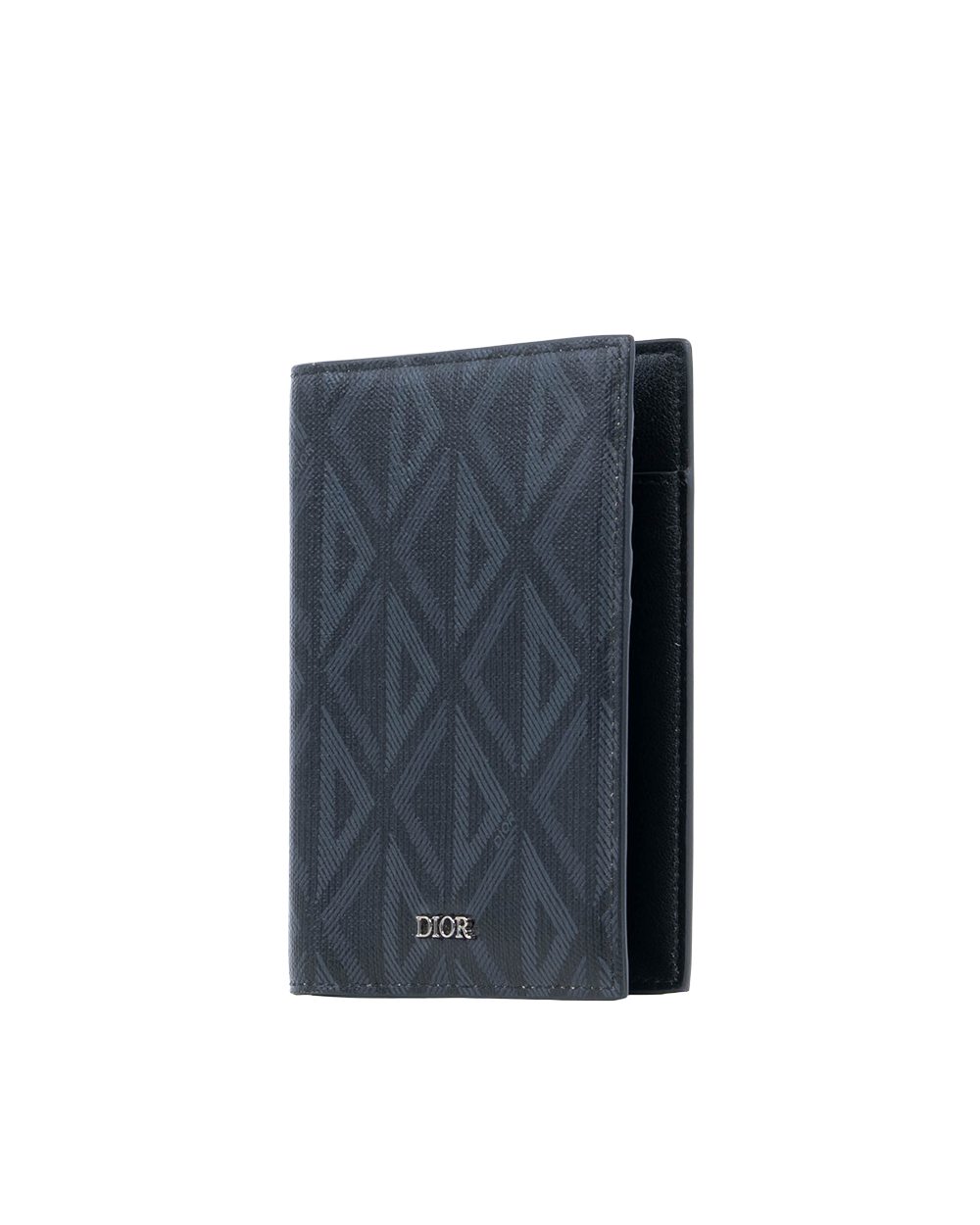 DIOR PASSPORT HOLDER BLACK CALF SHW 10 BO 0212 1276
