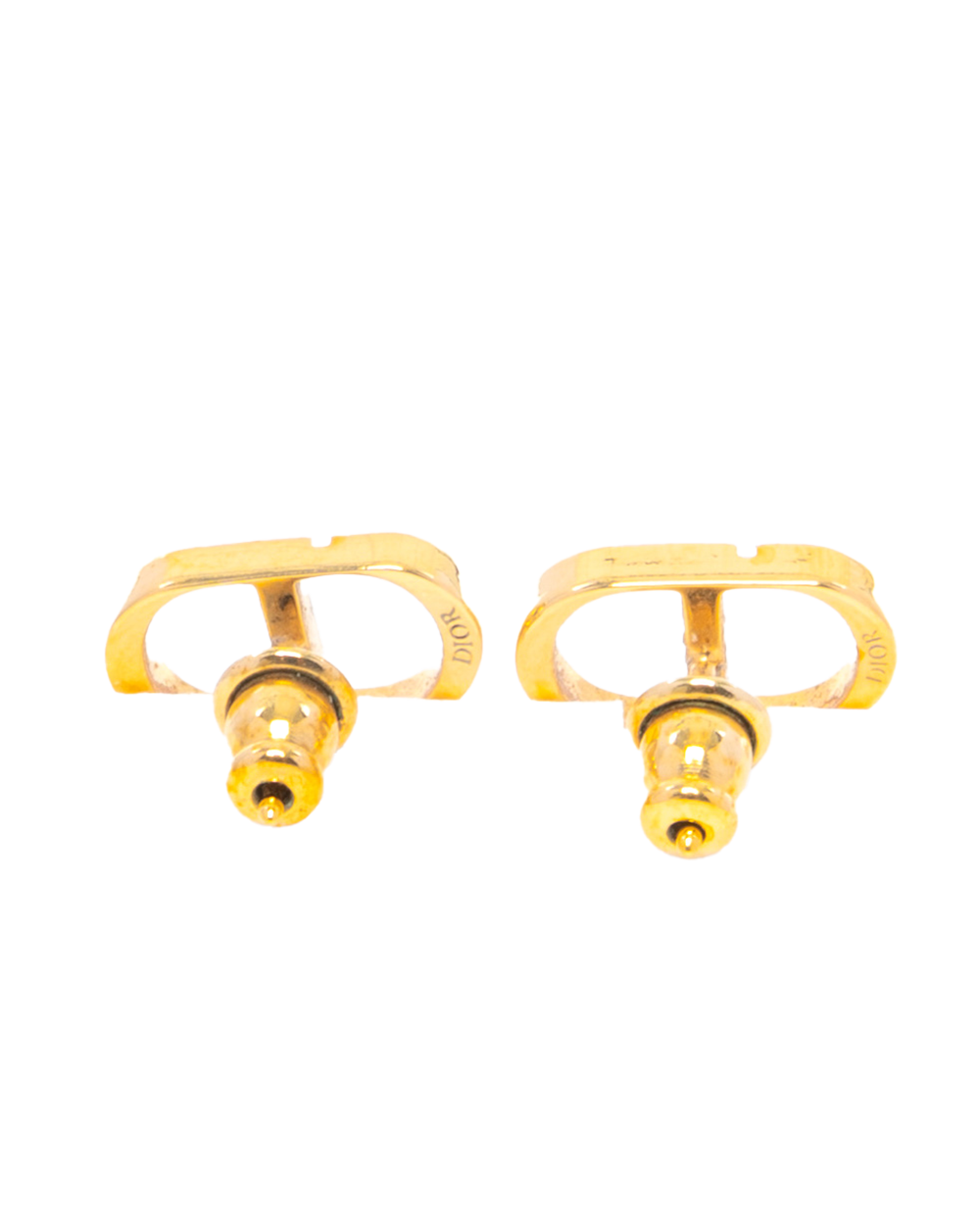 DIOR PETIT CD EARRING GOLD PEARL GHW 0075