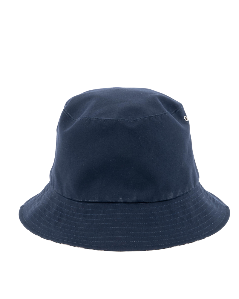DIOR REVERSIBLE TEDDY D BUCKET HAT 57 OBLIQUE NAVY COTTON SHW 95TDD923A130 01431