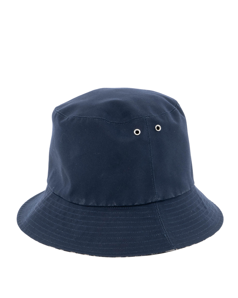 DIOR REVERSIBLE TEDDY D BUCKET HAT 57 OBLIQUE NAVY COTTON SHW 95TDD923A130 01432