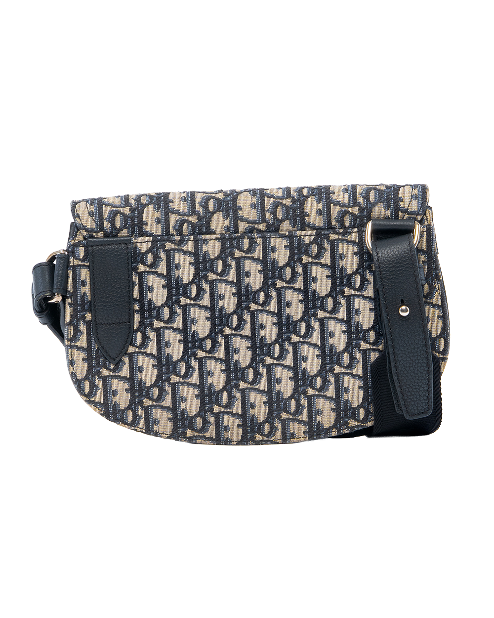 DIOR SADDEL BELT BAG OBLIQUE NAVY JACQUARD RHW 07 BO 0212 0135