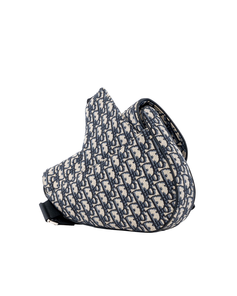 DIOR SADDEL BELT BAG WHITE OBLIQUE JACQUARD SHW 11 BO 0212 04059