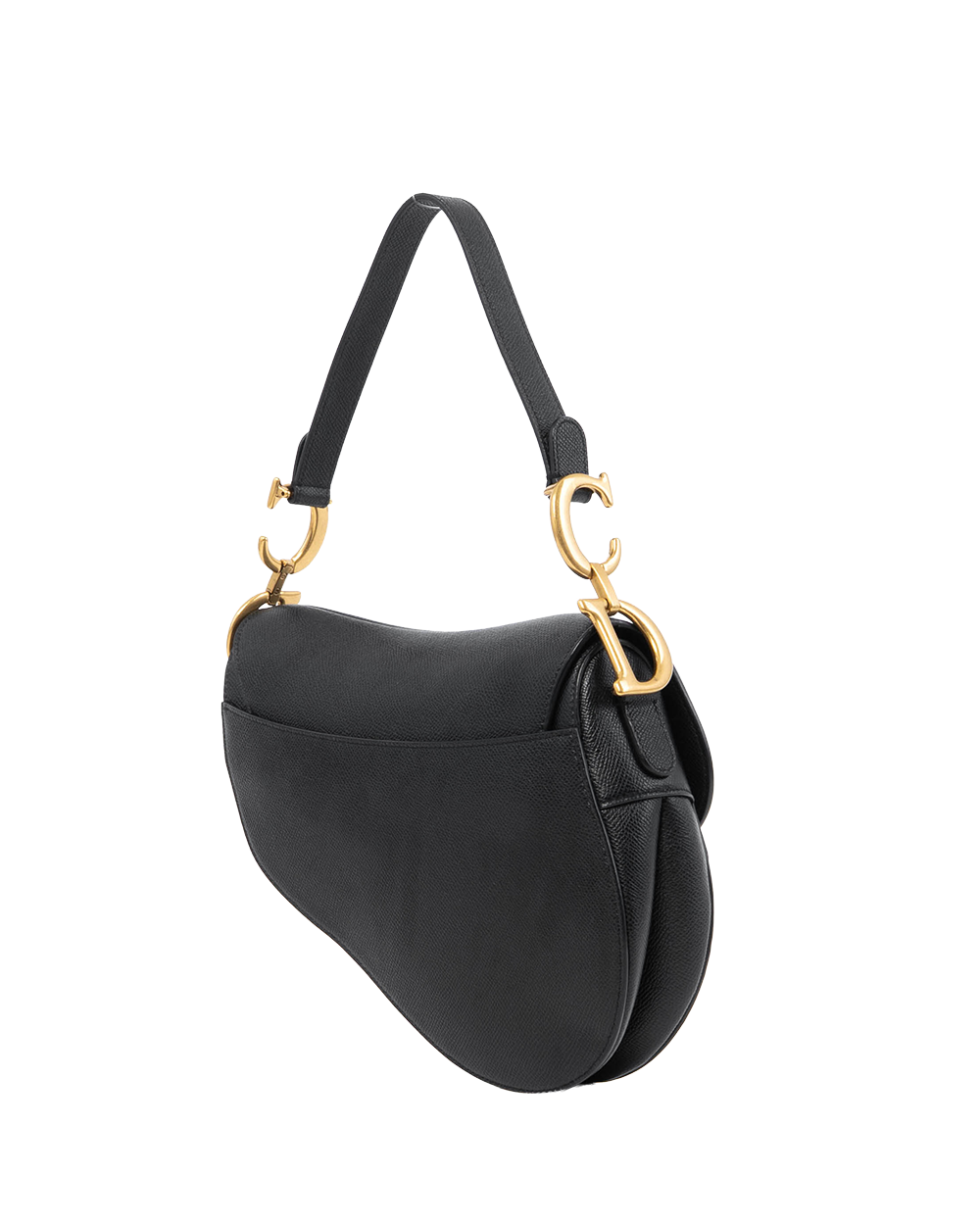 DIOR SADDEL MEDIUM BLACK CALF GHW 09 MA 0232 2121