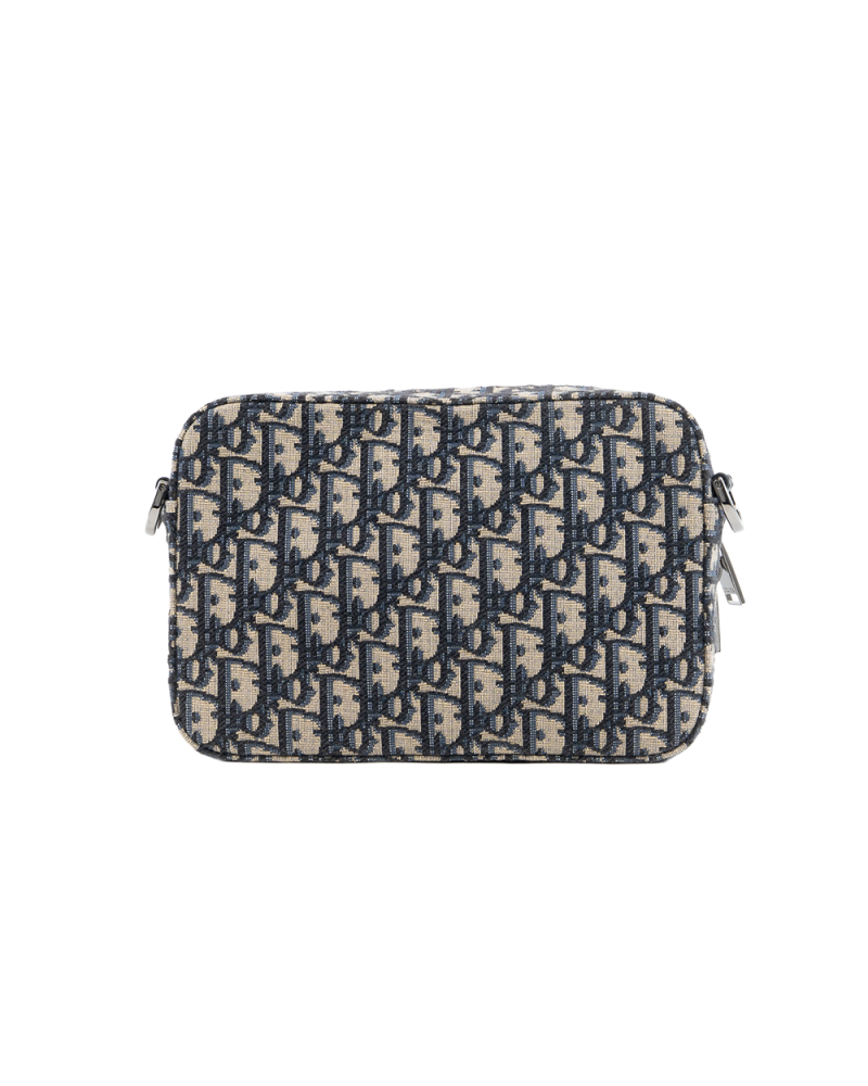 DIOR SAFARI MESSENGER WHITE OBLIQUE JACQUARD SHW 5328
