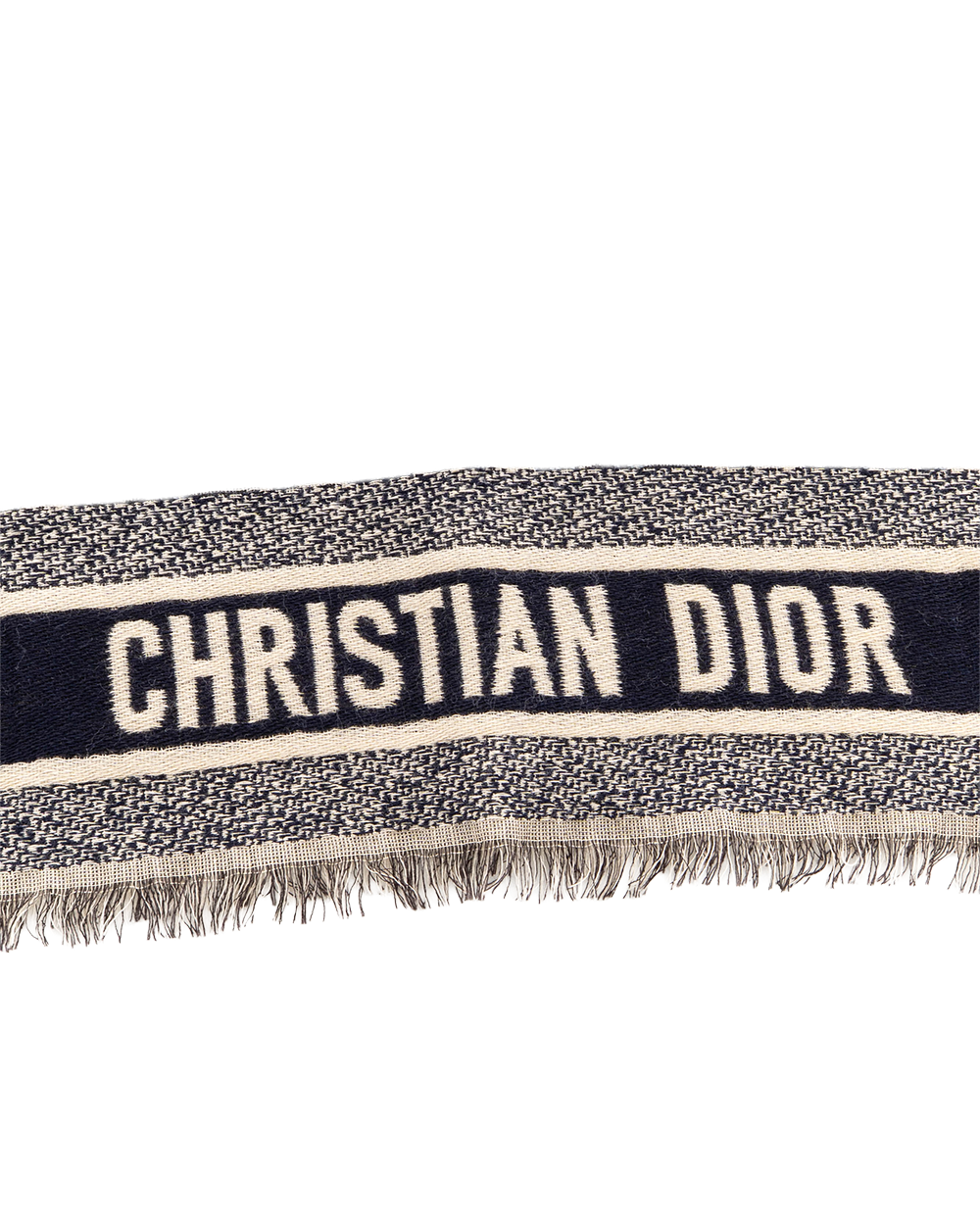 DIOR SCARF 140 140 WHITE OBLIQUE 7959