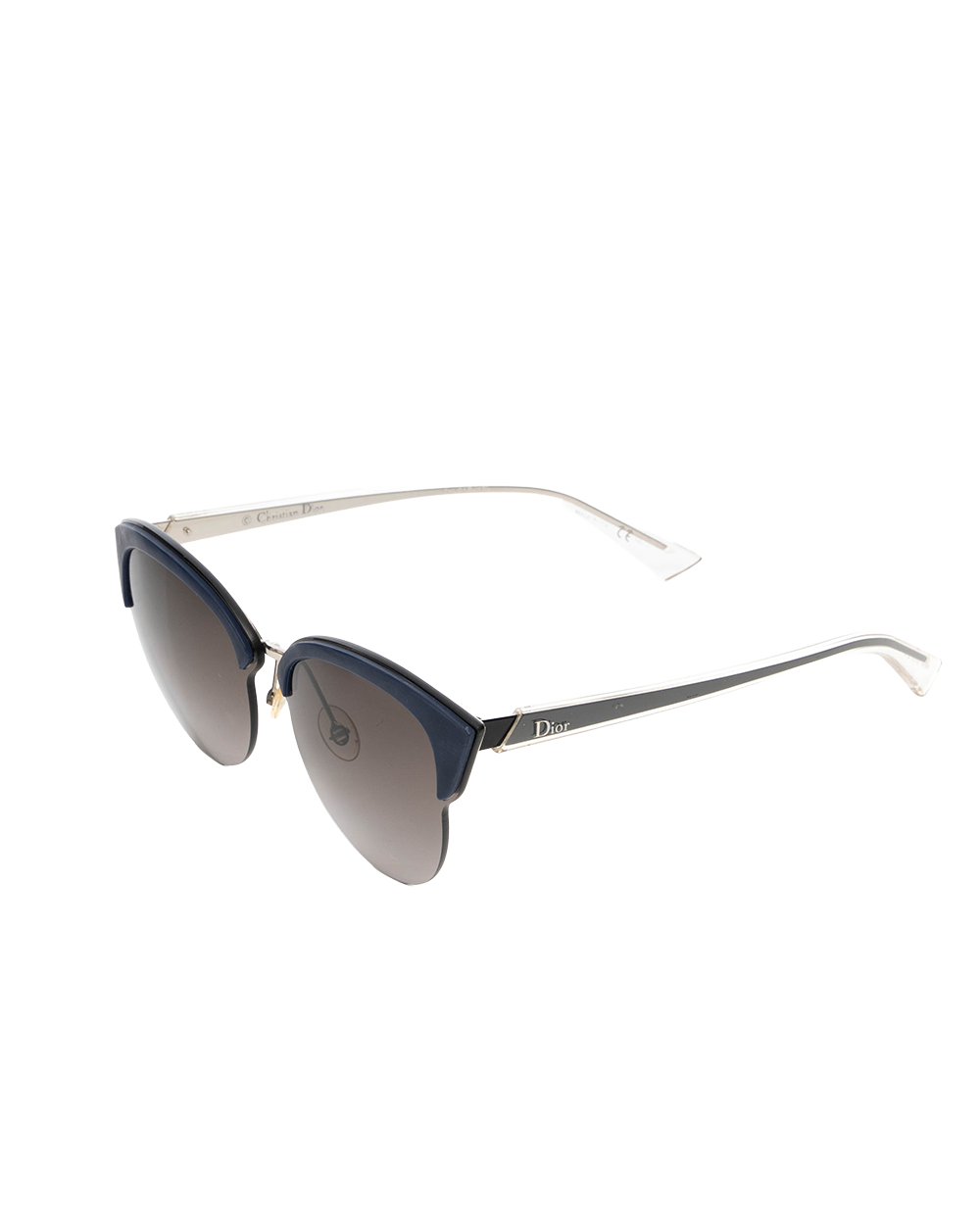 DIOR SUNGLASSES BLACK BLUE SHW 0606