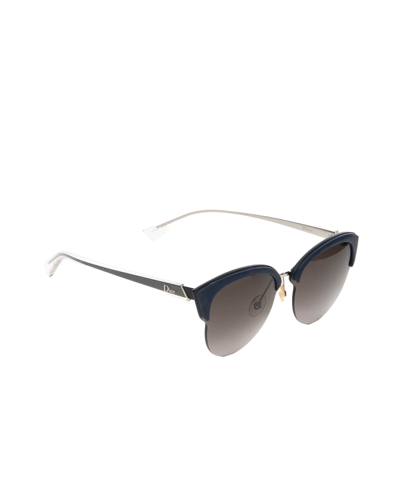 DIOR SUNGLASSES BLACK BLUE SHW 0609
