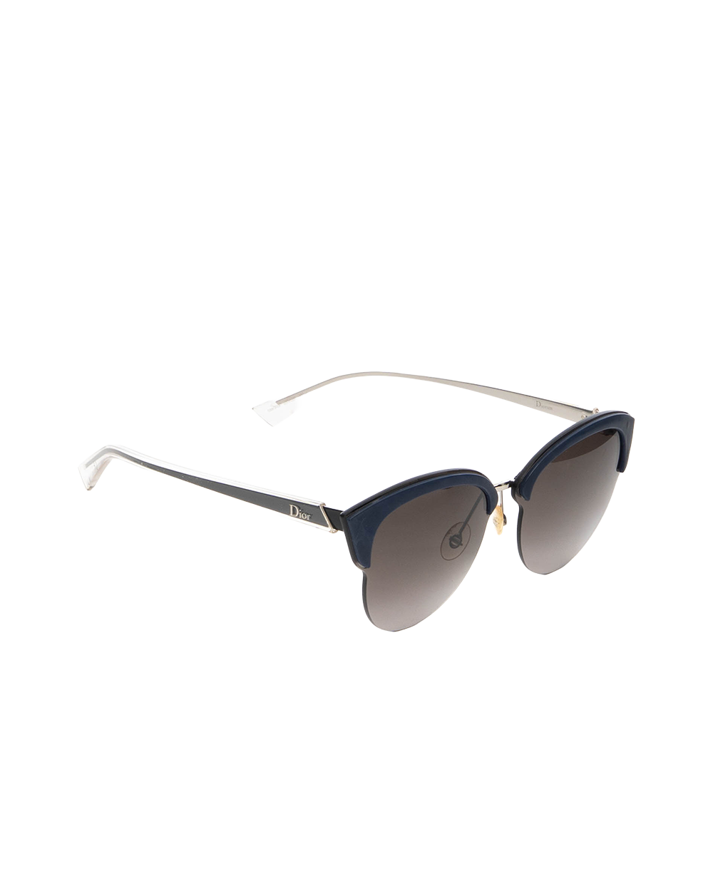 DIOR SUNGLASSES BLACK BLUE SHW 0609