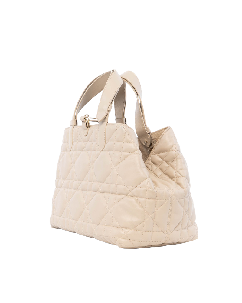 DIOR TOUJOURS BAG MEDIUM BEIGE LAMB GHW 09 MA 0263 2140