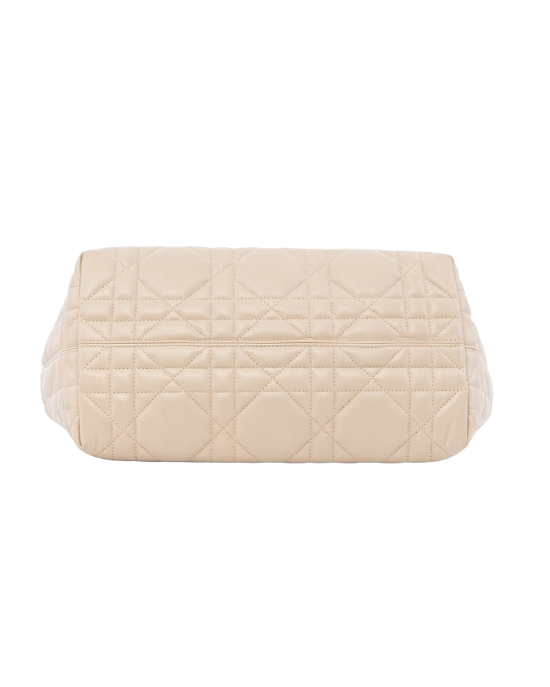 DIOR TOUJOURS BAG MEDIUM BEIGE LAMB GHW 09 MA 0263 2147