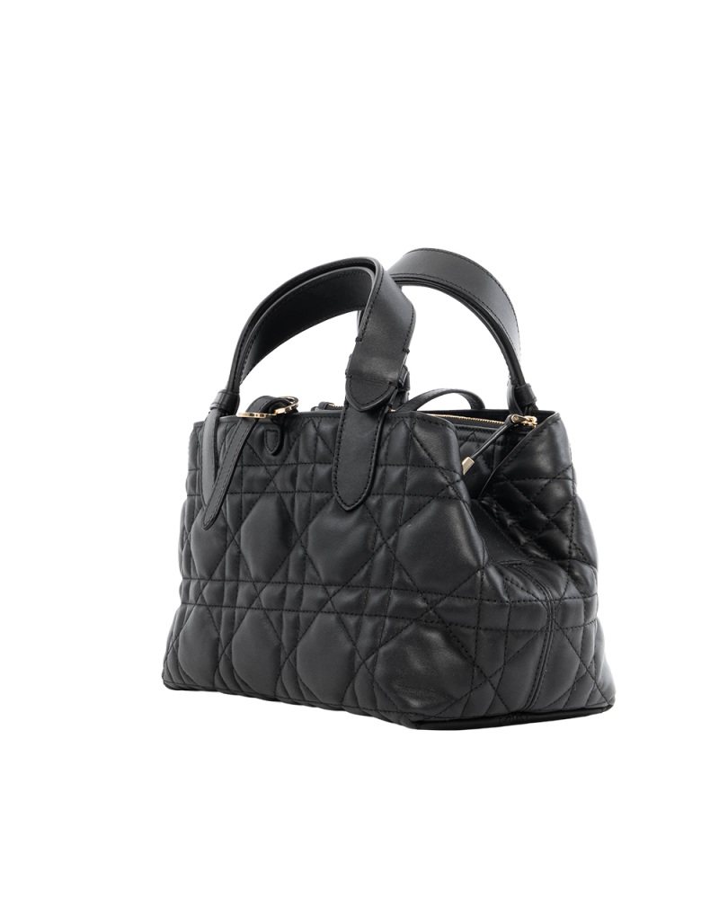 DIOR TOUJOURS BAG SMALL BLACK CALF GHW 7038