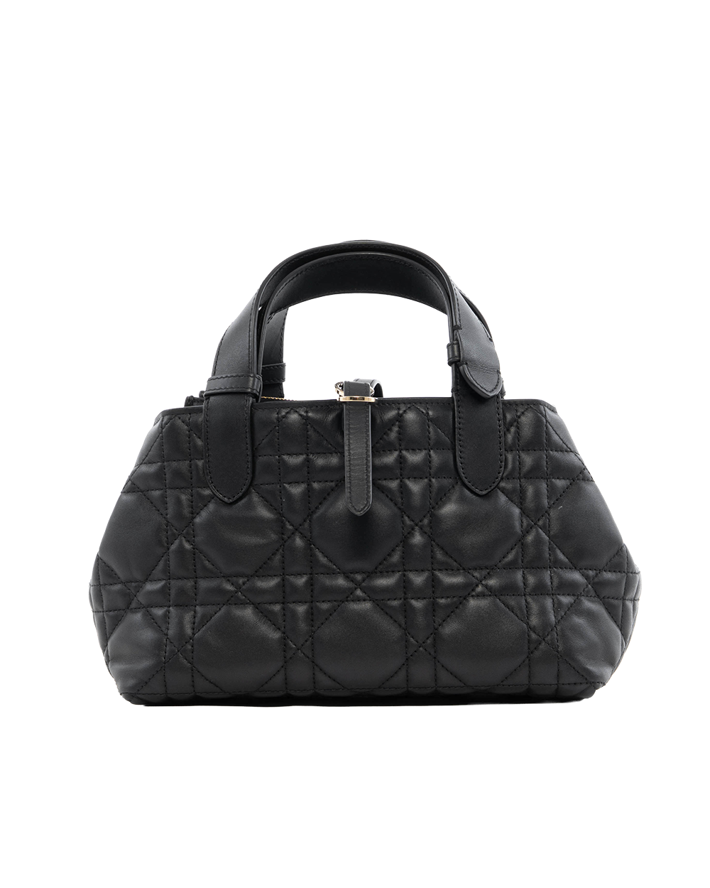 DIOR TOUJOURS BAG SMALL BLACK CALF GHW 7039