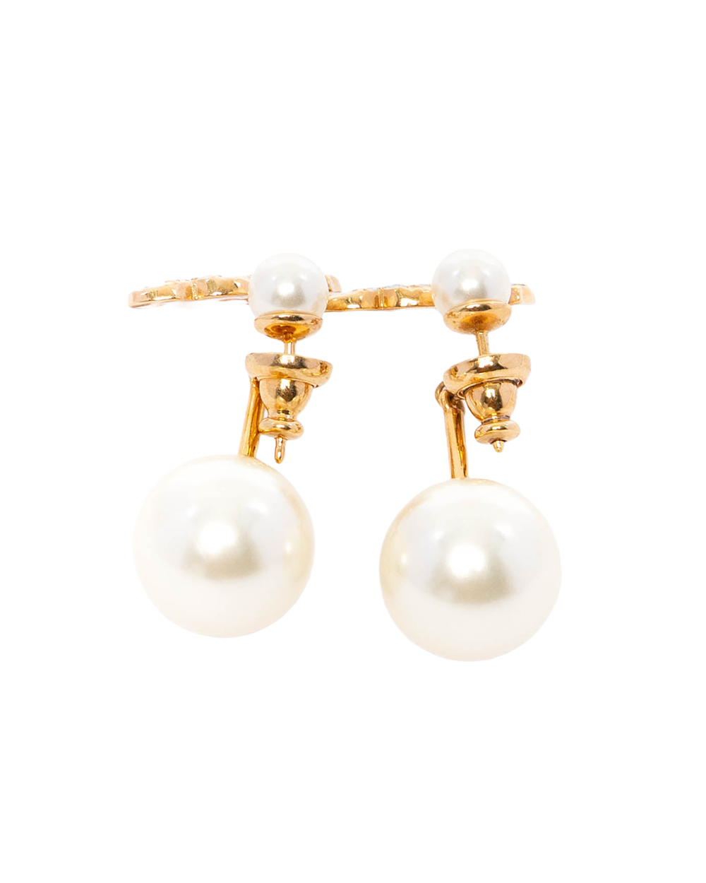 DIOR TRIBAL ZODIAC GOLD PEARL GHW 0268