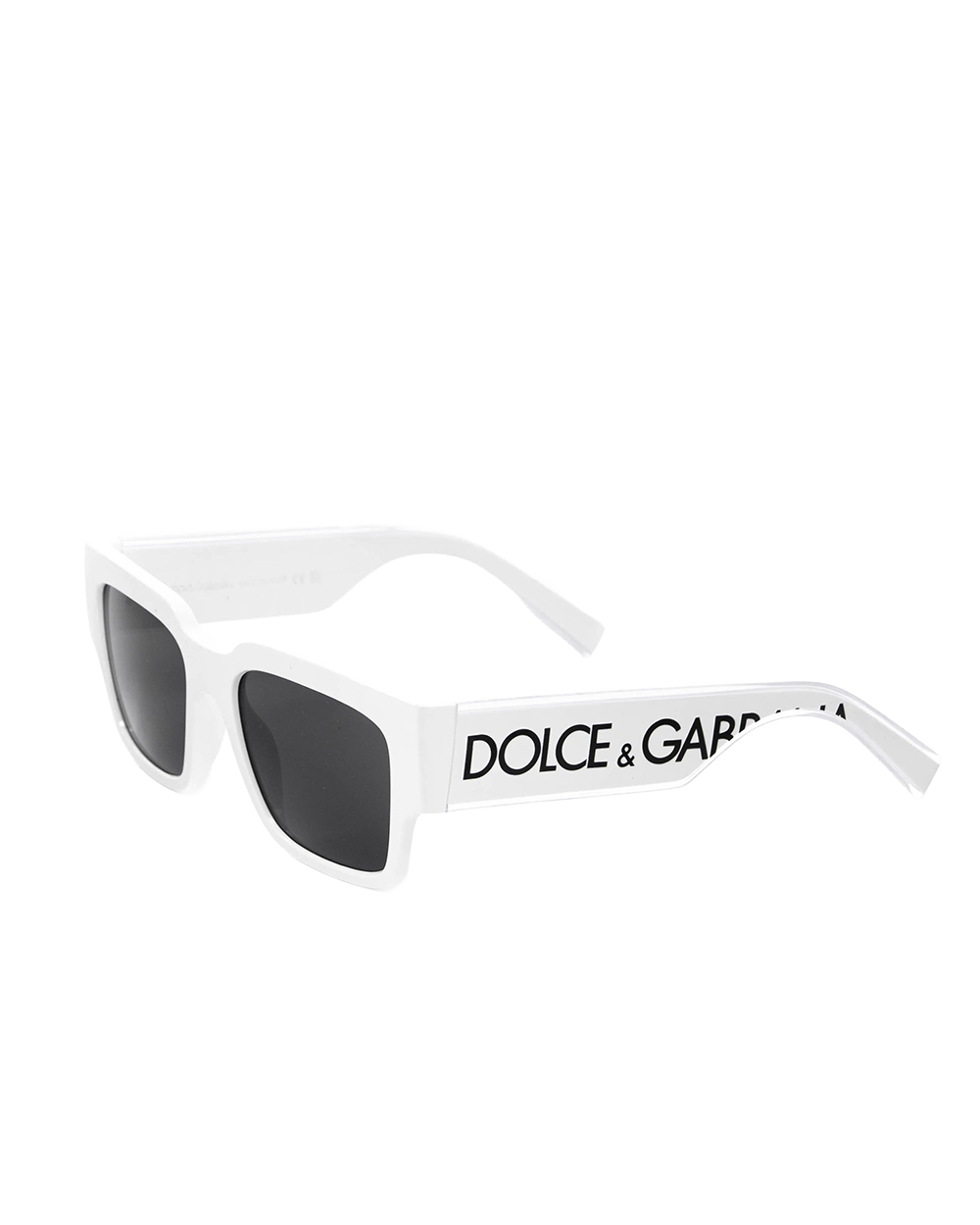DOLCE&GABBANA DG6184 SUNGLASS WHITE BLACK 3312 87 52 18 145 3N A 0555