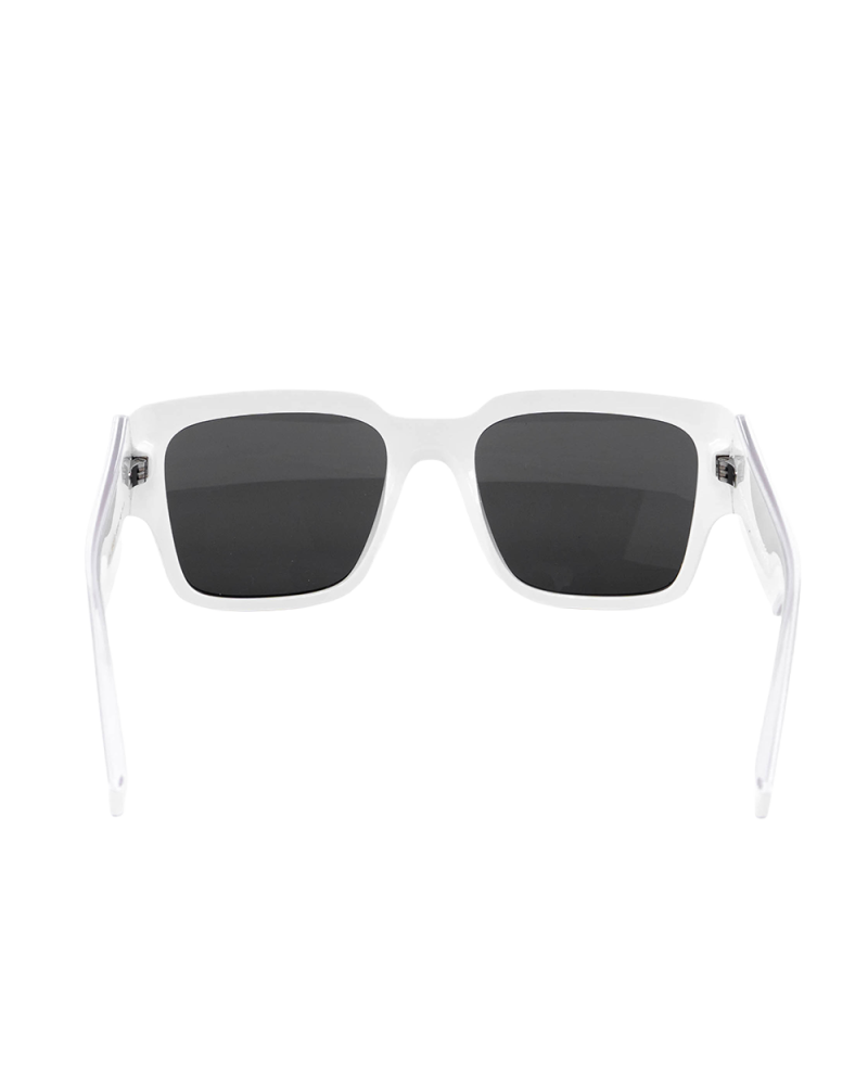 DOLCE&GABBANA DG6184 SUNGLASS WHITE BLACK 3312 87 52 18 145 3N A 0557
