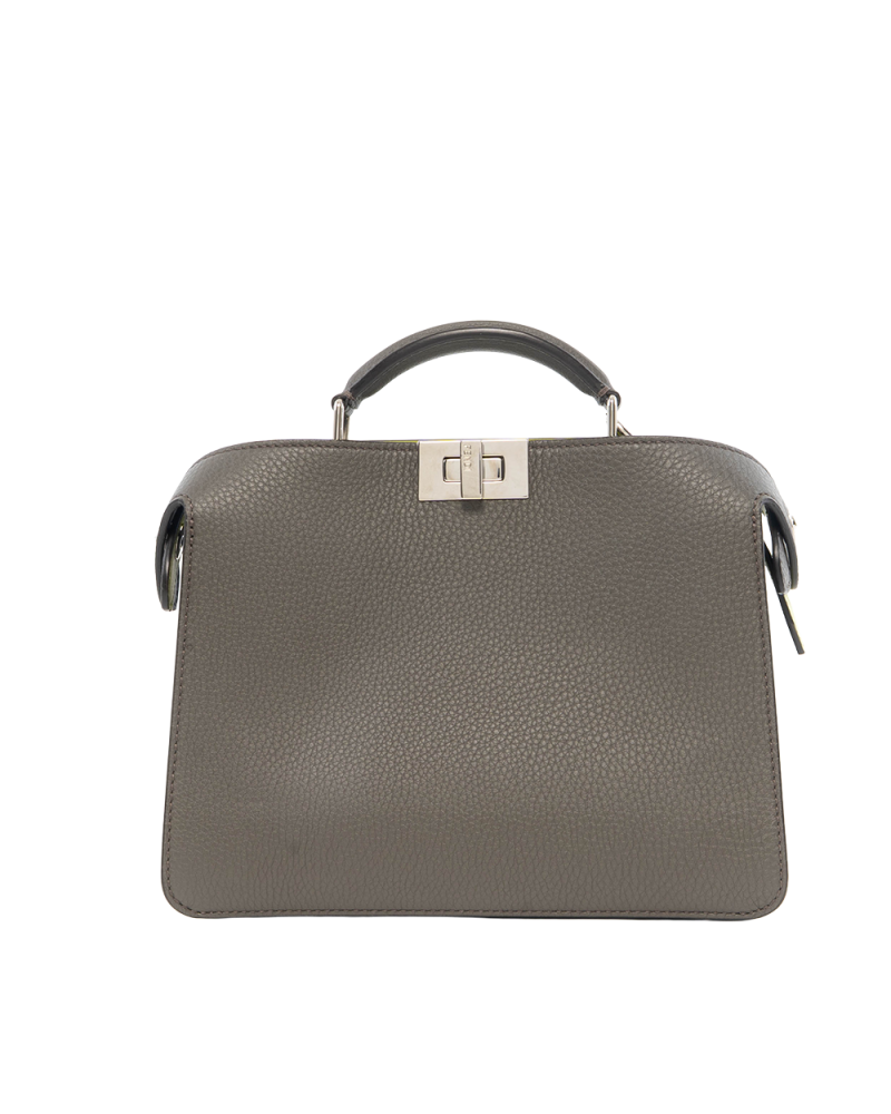 FENDI PEEKABOO MEDIUM GRAY CALF SHW 8792