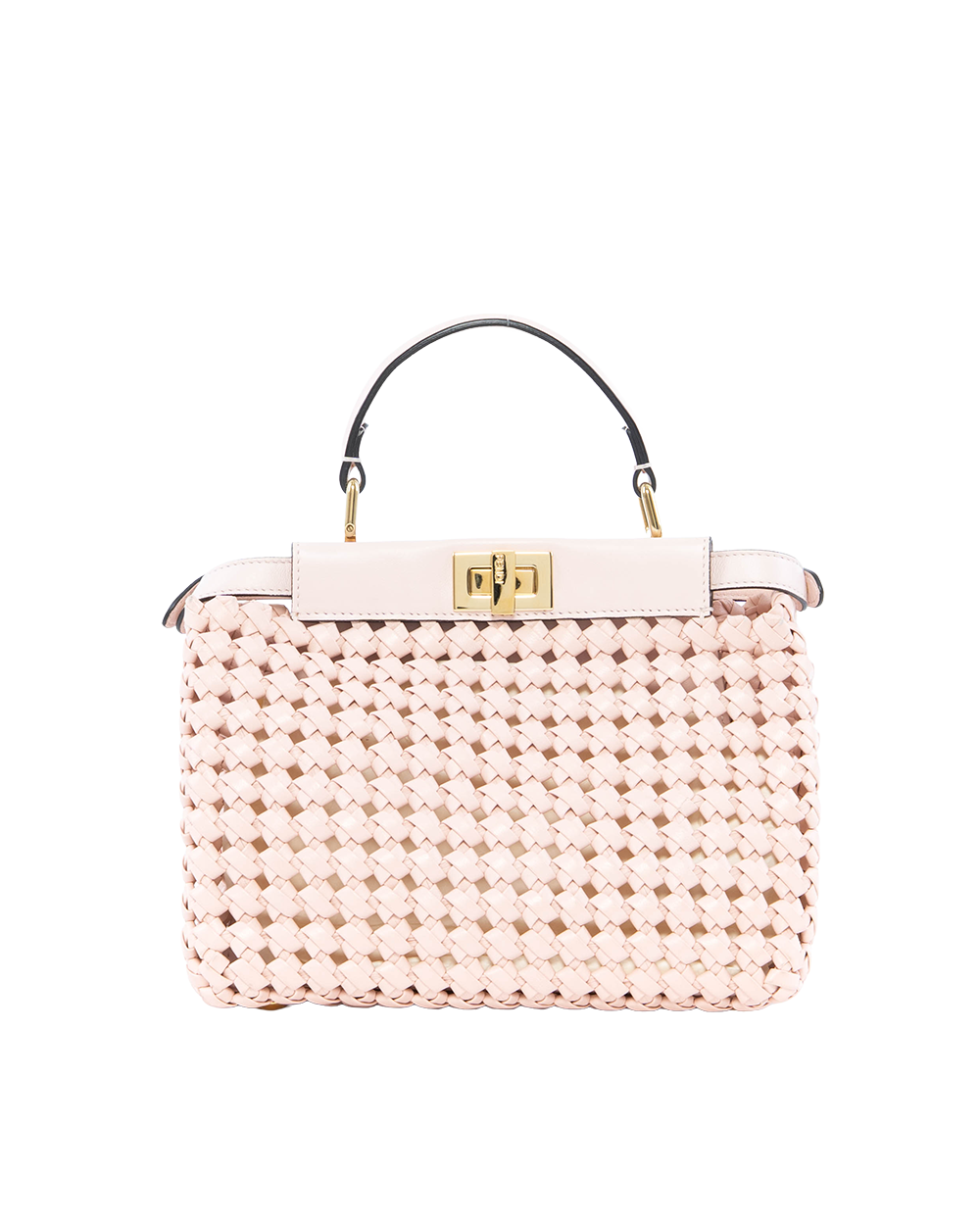 FENDI PEEKABOO MINI PINK LAMB GHW 6095