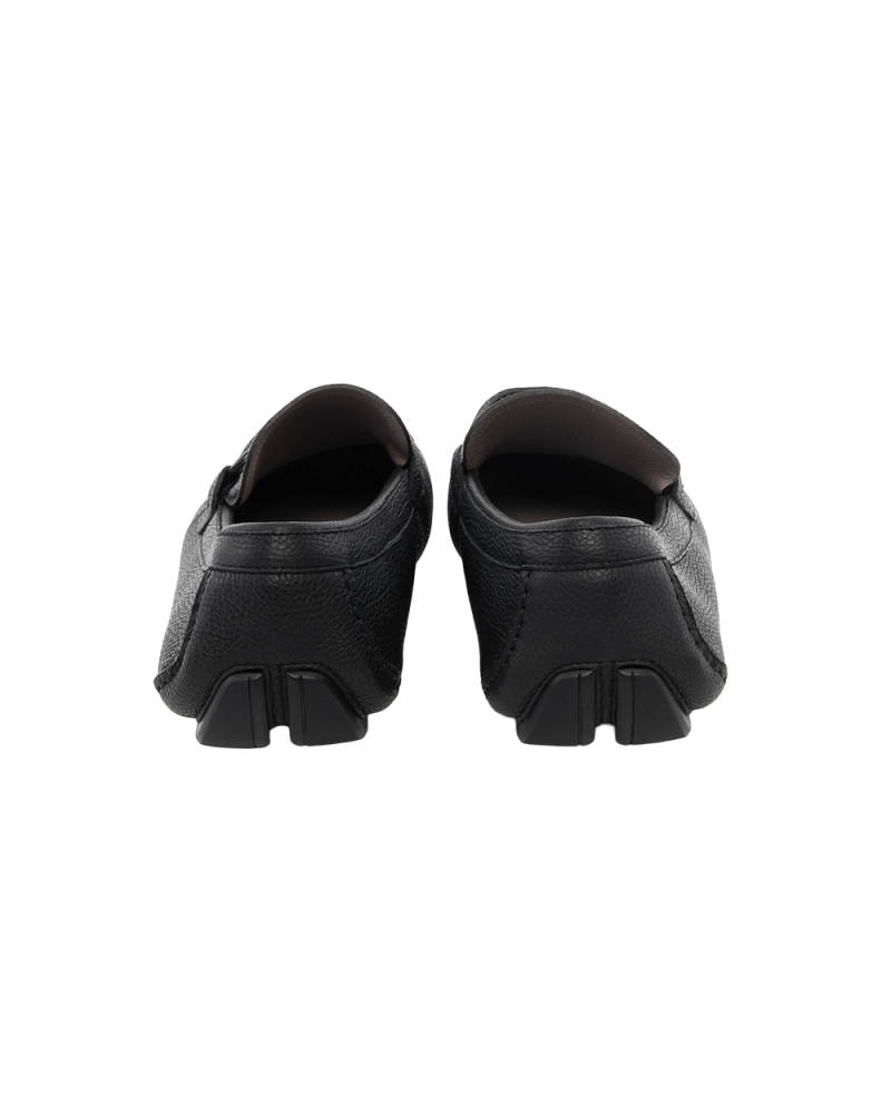 FERRAGAMO DRIVER WITH GANCINI ONAMENT 11 BLACK 0358